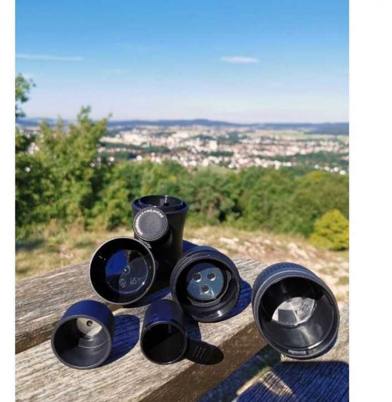 Φορητή Mini Καφετιέρα Espresso για 1 Φλιτζάνι Χωρίς Ρεύμα 8 Bar Φορητή Mini Καφετιέρα Espresso για 1 Φλιτζάνι Χωρίς Ρεύμα 8 Bar