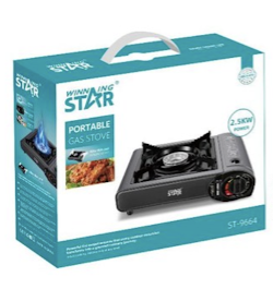 Φορητή Μονή Γκαζιέρα Υγραερίου Winning Star 2500W Φορητή Μονή Γκαζιέρα Υγραερίου Winning Star 2500W