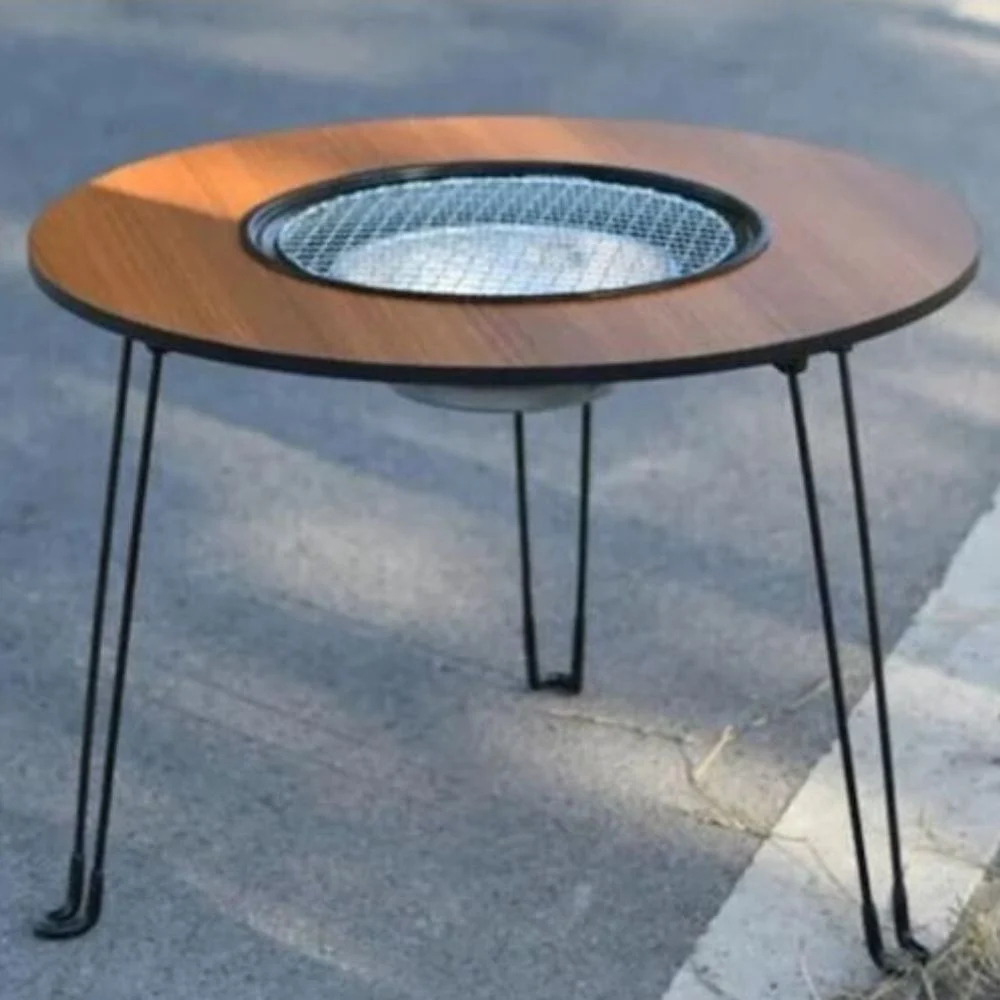 Φορητή Ψησταριά Κάρβουνου με Καπάκι για BBQ 60×47εκ. Φορητή Ψησταριά Κάρβουνου με Καπάκι για BBQ 60×47εκ.