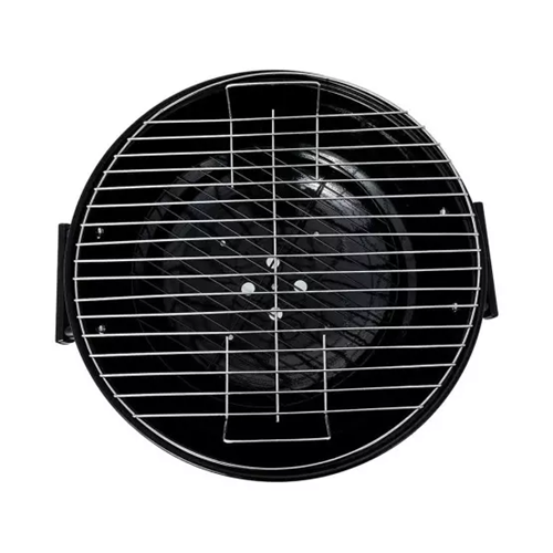 Φορητή ψησταριά μπάρμπεκιου με ρόδες και καπάκι – κόκκινο/μαύρο Φορητή ψησταριά μπάρμπεκιου με ρόδες και καπάκι – κόκκινο/μαύρο