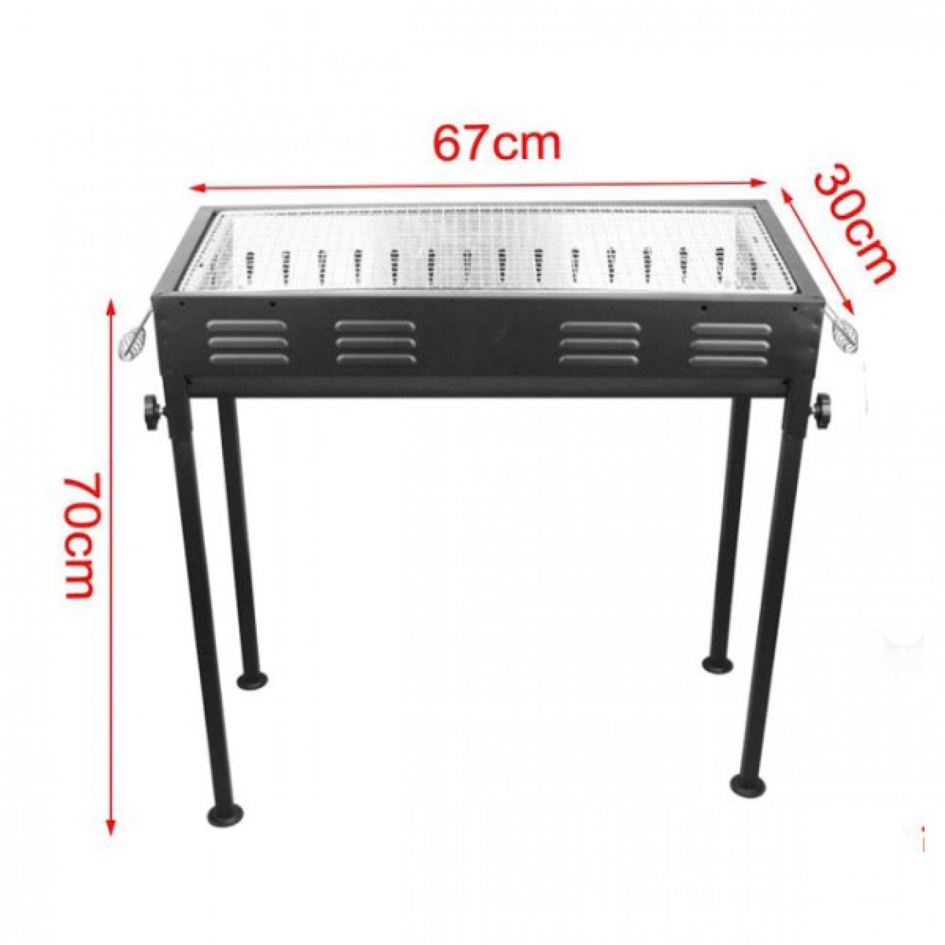 Φορητή Πτυσσόμενη Ψησταριά Κάρβουνου για BBQ 65 x 30 x 67cm Φορητή Πτυσσόμενη Ψησταριά Κάρβουνου για BBQ 65 x 30 x 67cm