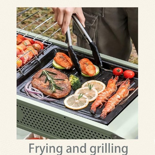 Φορητή Πτυσσόμενη Ψησταριά Μπάρμπεκιου - Grill Κάρβουνου - Με 3 Βοηθητικές Επιφάνειες 83x44x102cm Φορητή Πτυσσόμενη Ψησταριά Μπάρμπεκιου - Grill Κάρβουνου - Με 3 Βοηθητικές Επιφάνειες 83x44x102cm