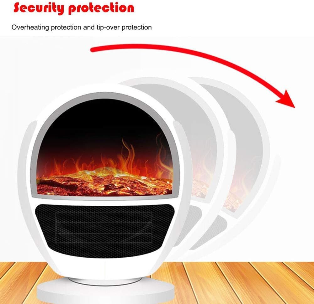 Φορητό Αερόθερμο - Κεραμική Σόμπα LED με Εφέ Φλόγας Θερμοστάτη, 2 Ταχύτητες, Οθόνη & Διακοπή Λειτουργίας σε Πτώση 500 - 1500W Electric Heater Φορητό Αερόθερμο - Κεραμική Σόμπα LED με Εφέ Φλόγας Θερμοστάτη, 2 Ταχύτητες, Οθόνη & Διακοπή Λειτουργίας σε Πτώση 500 - 1500W Electric Heater