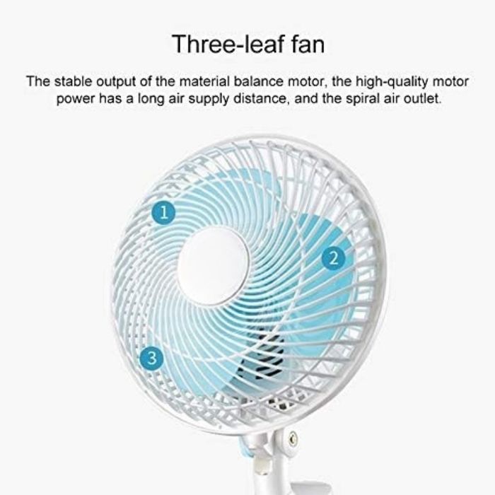 Φορητό Ανεμιστηράκι 25W με Κλιπ Στερέωσης - Aerbes Φορητό Ανεμιστηράκι 25W με Κλιπ Στερέωσης - Aerbes