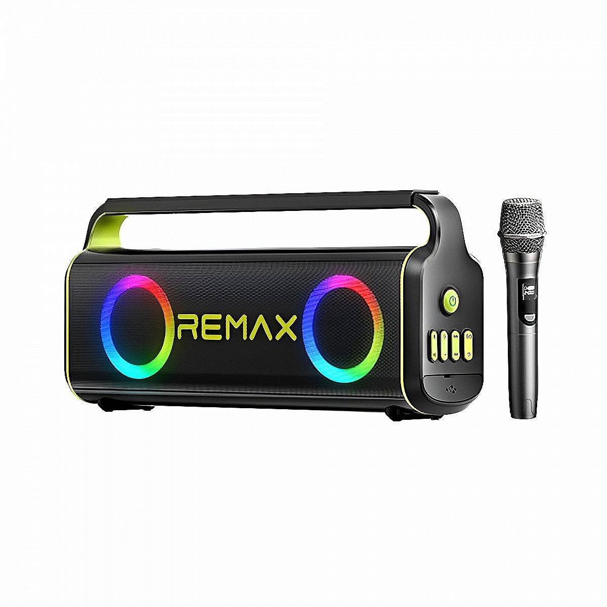 Φορητό Ασύρματο Ηχείο Bluetooth Remax – Ισχυρός Ήχος και RGB Φωτισμός Φορητό Ασύρματο Ηχείο Bluetooth Remax – Ισχυρός Ήχος και RGB Φωτισμός