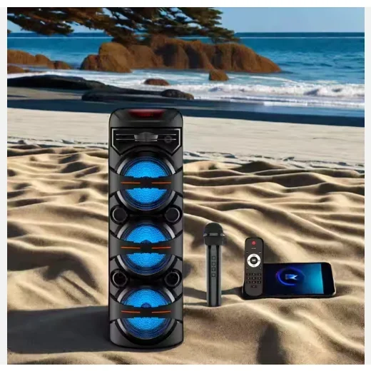 Φορητό Ασύρματο Ηχείο Karaoke με Μικρόφωνο και Τηλεχειριστήριο - Συνδεσιμότητα Bluetooth & USB & Ενσωματωμένο Ραδιόφωνο - Kimiso Φορητό Ασύρματο Ηχείο Karaoke με Μικρόφωνο και Τηλεχειριστήριο - Συνδεσιμότητα Bluetooth & USB & Ενσωματωμένο Ραδιόφωνο - Kimiso