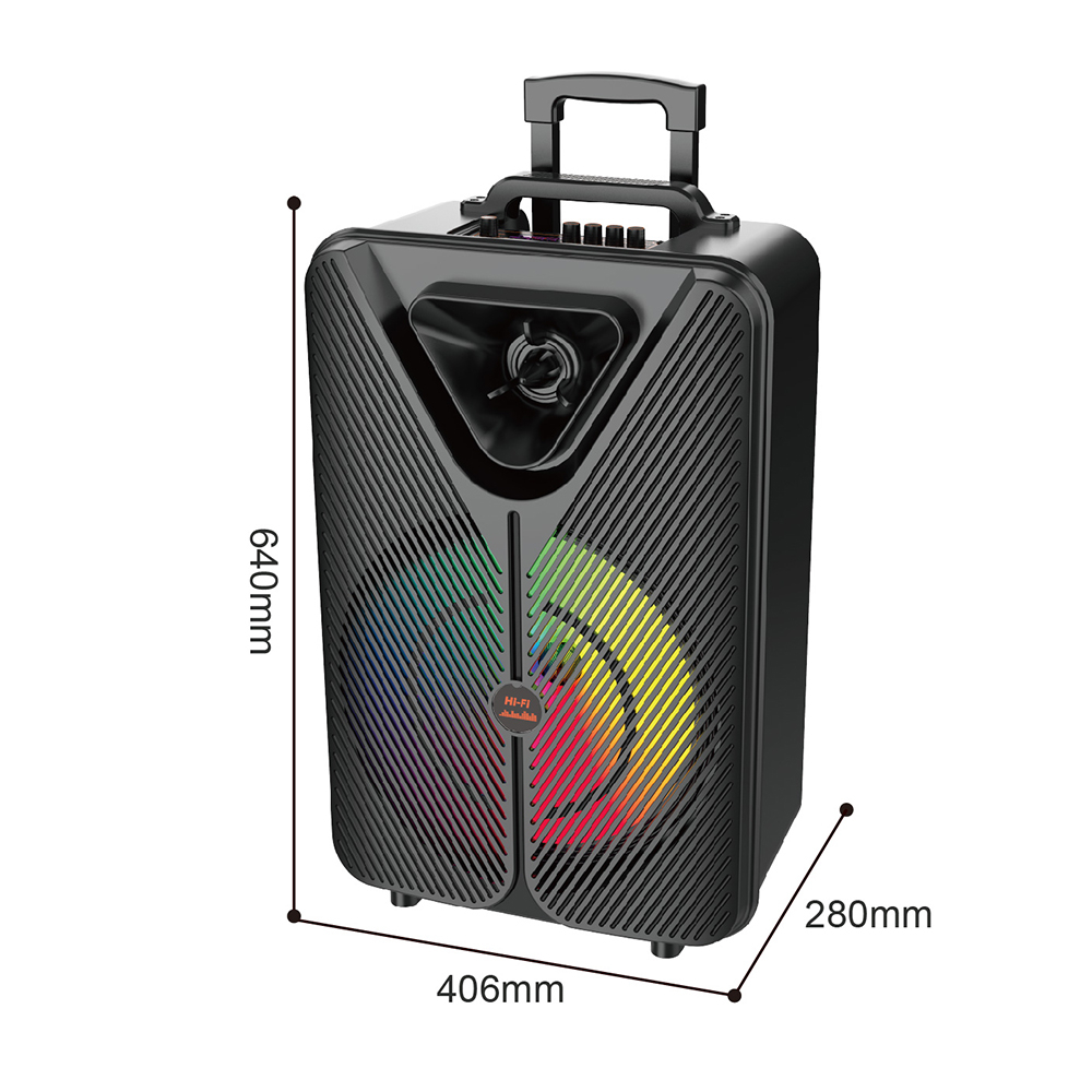 Φορητό Bluetooth Ηχείο Karaoke με 2 Μικρόφωνα & LED Φωτισμό SING-E Φορητό Bluetooth Ηχείο Karaoke με 2 Μικρόφωνα & LED Φωτισμό SING-E