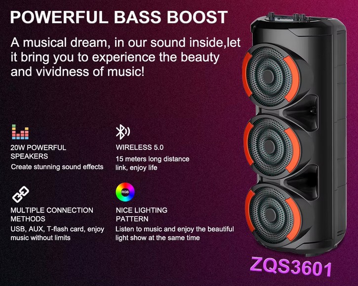 Φορητό Bluetooth Ηχείο Karaoke με Μικρόφωνο, Τηλεχειριστήριο & LED Φωτισμό Φορητό Bluetooth Ηχείο Karaoke με Μικρόφωνο, Τηλεχειριστήριο & LED Φωτισμό