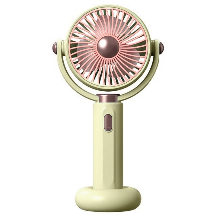 Φορητό Επαναφορτιζόμενο Ανεμιστηράκι Χειρός με Περιστρεφόμενη Κεφαλή Φορητό Επαναφορτιζόμενο Ανεμιστηράκι Χειρός με Περιστρεφόμενη Κεφαλή