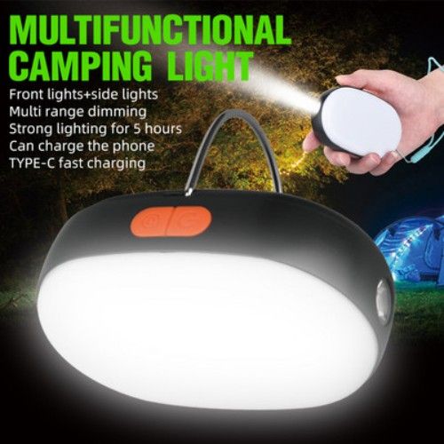 Φορητό Επαναφορτιζόμενο LED Φωτιστικό Κάμπινγκ 4000mAh USB με 6 Λειτουργίες Φωτισμού Andowl Φορητό Επαναφορτιζόμενο LED Φωτιστικό Κάμπινγκ 4000mAh USB με 6 Λειτουργίες Φωτισμού Andowl