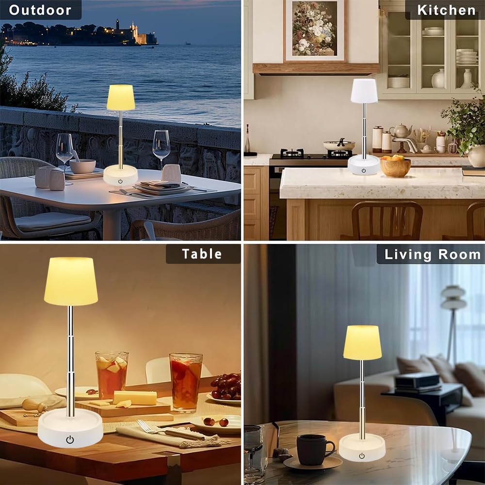 Φορητό Επιτραπέζιο Πτυσσόμενο Φωτιστικό Αφής Εσωτερικού & Εξωτερικού Χώρου 11-28 cm Φορητό Επιτραπέζιο Πτυσσόμενο Φωτιστικό Αφής Εσωτερικού & Εξωτερικού Χώρου 11-28 cm