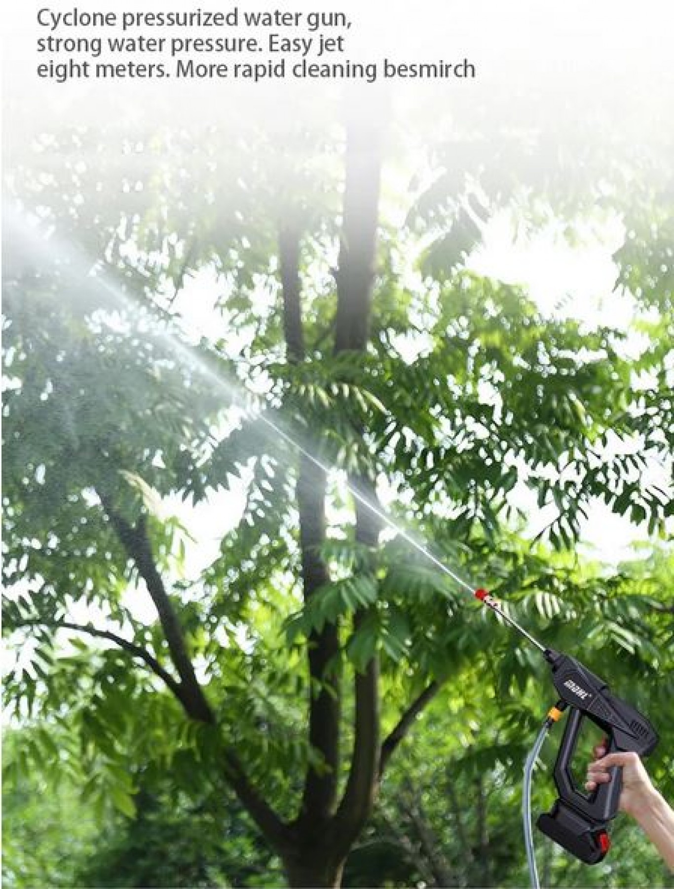 Φορητό Ηλεκτρικό Πιστόλι Πλυσίματος - Πιεστικό νερού 48V 30BAR Φορητό Ηλεκτρικό Πιστόλι Πλυσίματος - Πιεστικό νερού 48V 30BAR