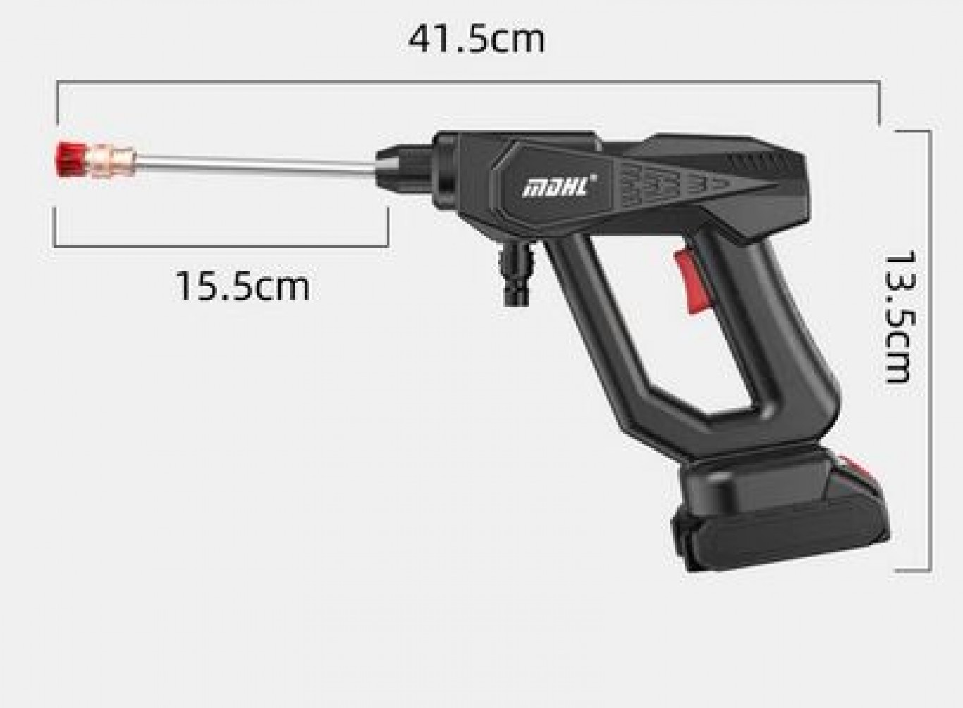 Φορητό Ηλεκτρικό Πιστόλι Πλυσίματος - Πιεστικό νερού 48V 30BAR Φορητό Ηλεκτρικό Πιστόλι Πλυσίματος - Πιεστικό νερού 48V 30BAR