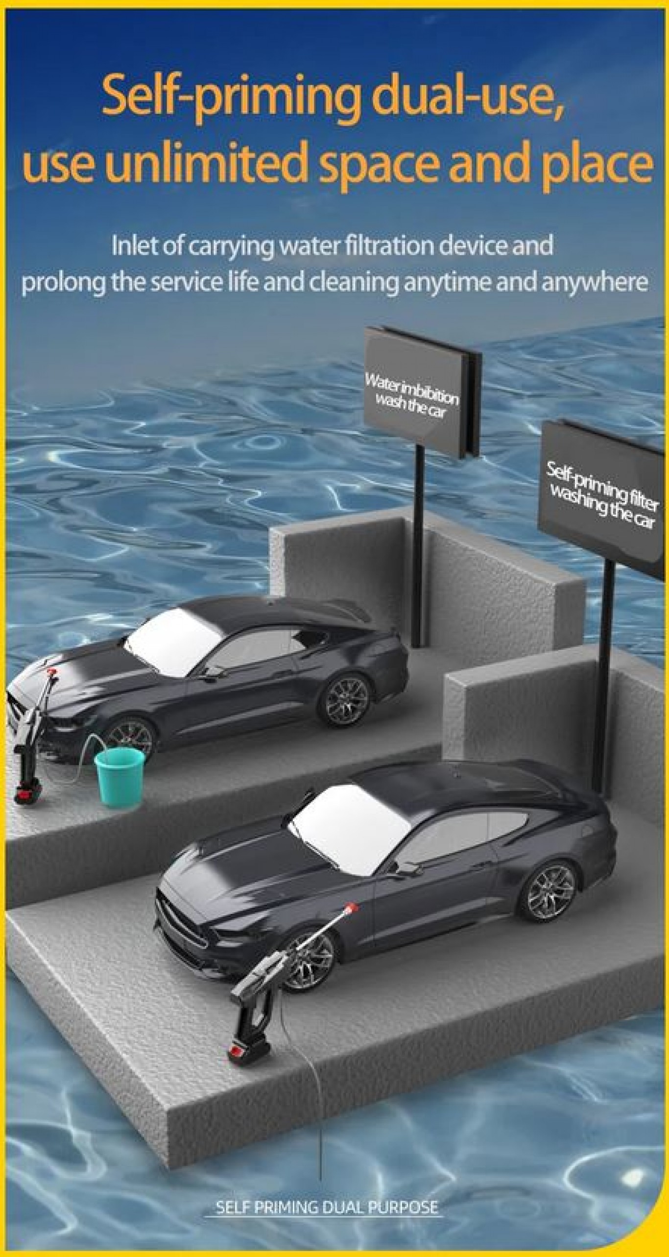 Φορητό Ηλεκτρικό Πιστόλι Πλυσίματος - Πιεστικό νερού 48V 30BAR Φορητό Ηλεκτρικό Πιστόλι Πλυσίματος - Πιεστικό νερού 48V 30BAR