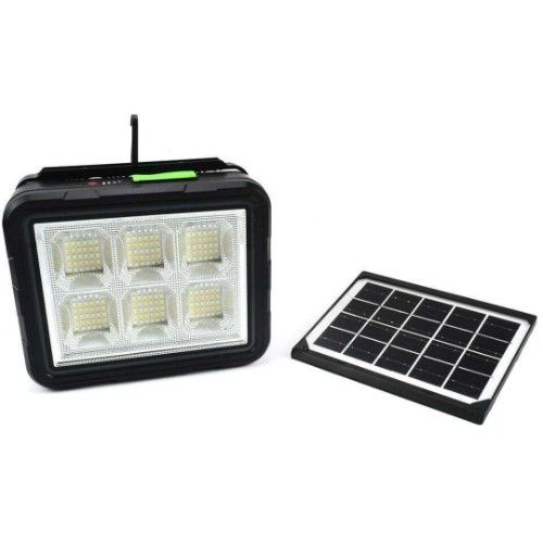 Φορητό Ηλιακό Φωτιστικό LED Λευκού Φωτισμού 150W & Κόκκινος-Μπλε Φωτισμός Έκτακτης Ανάγκης & Powerbank 8000mAh Φορητό Ηλιακό Φωτιστικό LED Λευκού Φωτισμού 150W & Κόκκινος-Μπλε Φωτισμός Έκτακτης Ανάγκης & Powerbank 8000mAh