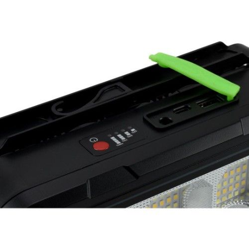 Φορητό Ηλιακό Φωτιστικό LED Λευκού Φωτισμού 150W & Κόκκινος-Μπλε Φωτισμός Έκτακτης Ανάγκης & Powerbank 8000mAh Φορητό Ηλιακό Φωτιστικό LED Λευκού Φωτισμού 150W & Κόκκινος-Μπλε Φωτισμός Έκτακτης Ανάγκης & Powerbank 8000mAh