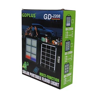Φορητό Ηλιακό Σύστημα Φωτισμού Προβολέας – Φορτιστής 300W GDplus Φορητό Ηλιακό Σύστημα Φωτισμού Προβολέας – Φορτιστής 300W GDplus