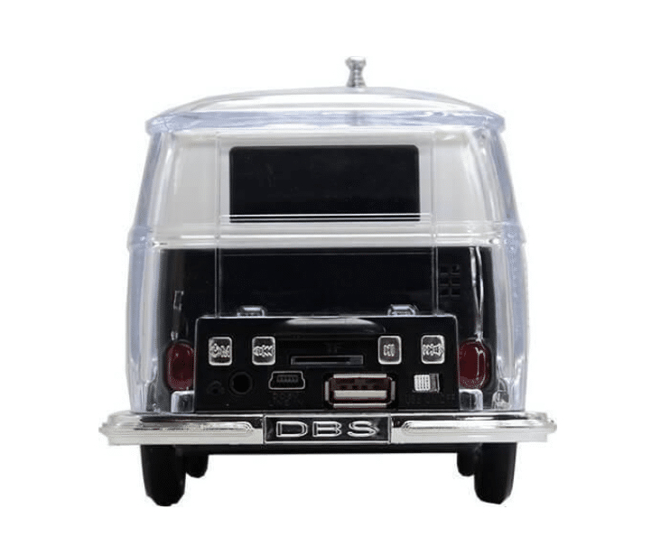 Ηχείο Bluetooth USB/SD Mini Bus με Ραδιόφωνο και Led Φώτα Μαύρο Ηχείο Bluetooth USB/SD Mini Bus με Ραδιόφωνο και Led Φώτα Μαύρο