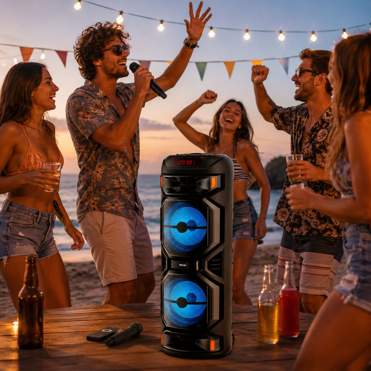 Φορητό Ηχείο Karaoke Bluetooth 8.5