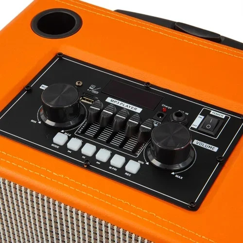 Φορητό Ηχείο Καραόκε με 2x Ασύρματα Μικρόφωνα και Τηλεχειριστήριο - ANDOWL Φορητό Ηχείο Καραόκε με 2x Ασύρματα Μικρόφωνα και Τηλεχειριστήριο - ANDOWL