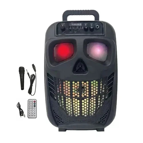 Φορητό Ηχείο Subwoofer Bluetooth 8” με Τηλεχειριστήριο και Ενσύρματο Μικρόφωνο Kimiso Φορητό Ηχείο Subwoofer Bluetooth 8” με Τηλεχειριστήριο και Ενσύρματο Μικρόφωνο Kimiso