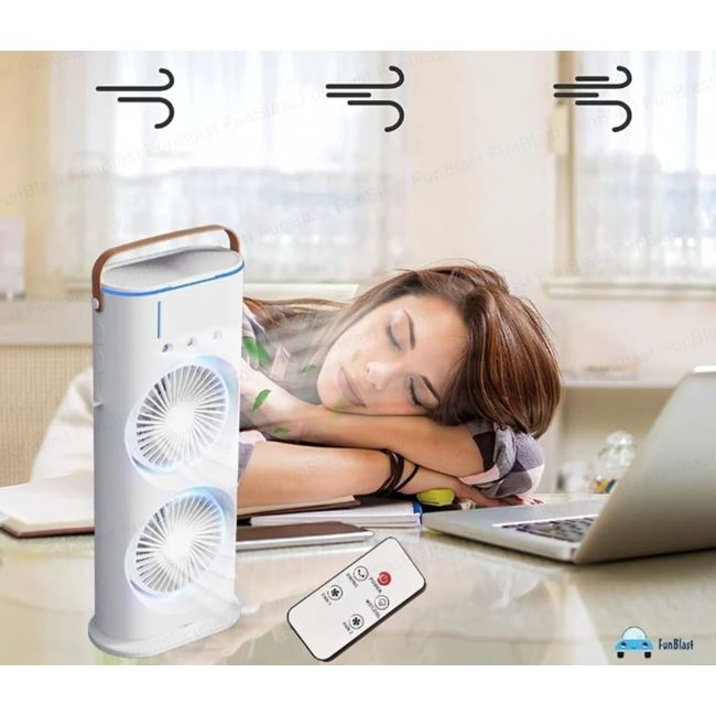 Φορητό Κλιματιστικό USB για Οικονομική Ψύξη με Υδρονέφωση και Υγραντήρα με Τεχνολογία Εξάτμισης - Air Cooler Ανεμιστήρας Air Condition Φορητό Κλιματιστικό USB για Οικονομική Ψύξη με Υδρονέφωση και Υγραντήρα με Τεχνολογία Εξάτμισης - Air Cooler Ανεμιστήρας Air Condition