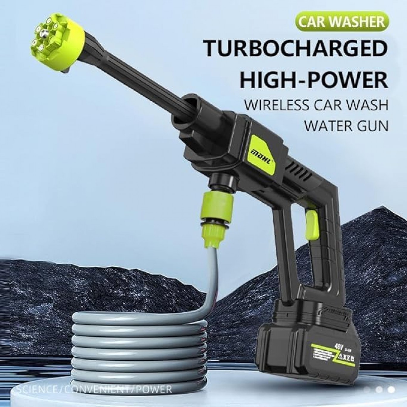 Φορητό Πιεστικό Νερού 48V με Ακροφύσιο 6 Λειτουργιών - MDHL Φορητό Πιεστικό Νερού 48V με Ακροφύσιο 6 Λειτουργιών - MDHL