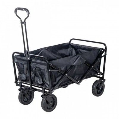 Φορητό Πολυλειτουργικό Αναδιπλούμενο Υφασμάτινο Καρότσι με Μεταλλικό Σκελετό 90x50x49cm Φορητό Πολυλειτουργικό Αναδιπλούμενο Υφασμάτινο Καρότσι με Μεταλλικό Σκελετό 90x50x49cm