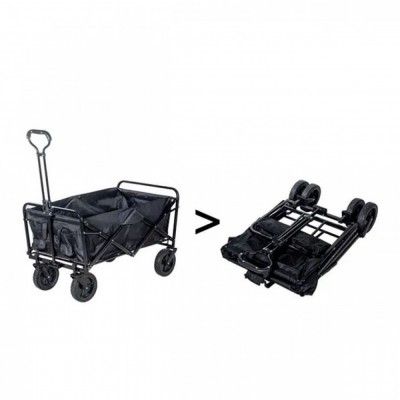 Φορητό Πολυλειτουργικό Αναδιπλούμενο Υφασμάτινο Καρότσι με Μεταλλικό Σκελετό 90x50x49cm Φορητό Πολυλειτουργικό Αναδιπλούμενο Υφασμάτινο Καρότσι με Μεταλλικό Σκελετό 90x50x49cm