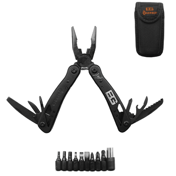 Φορητό Πτυσσόμενο Μαγνητικό Πολυεργαλείο Τσέπης-Επιβίωσης με Πένσα και Ανταλλακτικές Μύτες 9 σε 1 Μαύρο Φορητό Πτυσσόμενο Μαγνητικό Πολυεργαλείο Τσέπης-Επιβίωσης με Πένσα και Ανταλλακτικές Μύτες 9 σε 1 Μαύρο