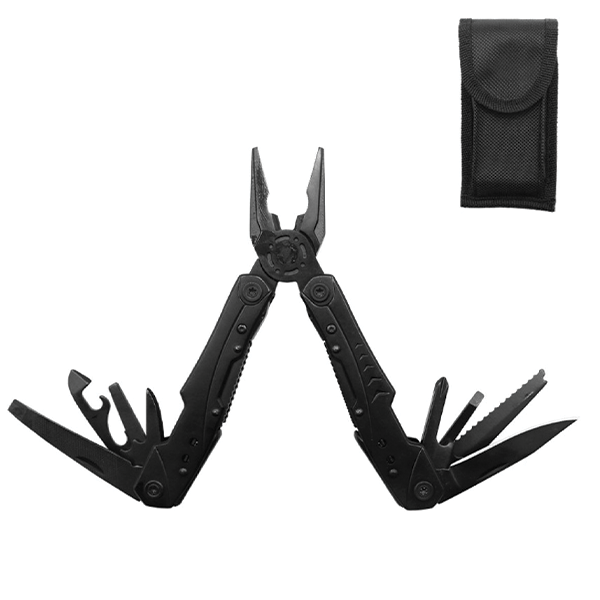 Φορητό Πτυσσόμενο Πολυεργαλείο Τσέπης-Επιβίωσης με Πένσα 9 σε 1 Μαύρο Φορητό Πτυσσόμενο Πολυεργαλείο Τσέπης-Επιβίωσης με Πένσα 9 σε 1 Μαύρο