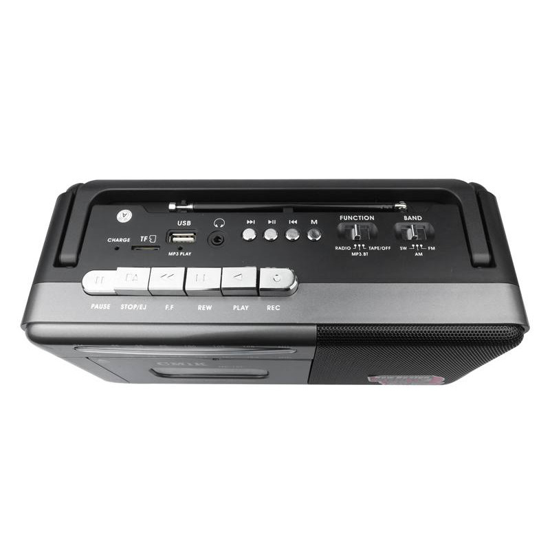 Φορητό Ραδιοκασετόφωνο CMik MK-137,Mp3 Player,FM, USB,Ρεύματος- Μπαταρίας Cassette Player Φορητό Ραδιοκασετόφωνο CMik MK-137,Mp3 Player,FM, USB,Ρεύματος- Μπαταρίας Cassette Player