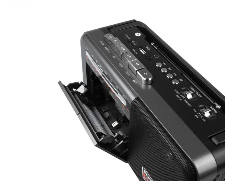 Φορητό Ραδιοκασετόφωνο CMik MK-137,Mp3 Player,FM, USB,Ρεύματος- Μπαταρίας Cassette Player Φορητό Ραδιοκασετόφωνο CMik MK-137,Mp3 Player,FM, USB,Ρεύματος- Μπαταρίας Cassette Player