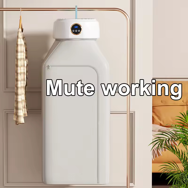 Φορητό Στεγνωτήριο Ρούχων 600W με Χρονοδιακόπτη & Αθόρυβη Λειτουργία Φορητό Στεγνωτήριο Ρούχων 600W με Χρονοδιακόπτη & Αθόρυβη Λειτουργία