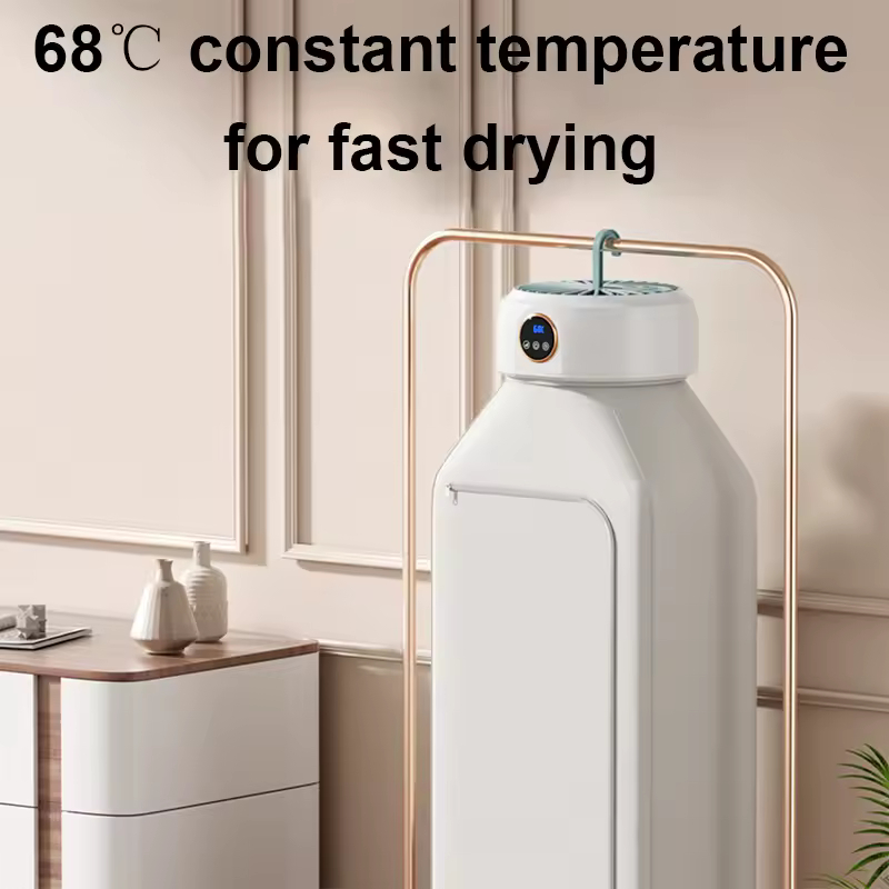 Φορητό Στεγνωτήριο Ρούχων 600W με Χρονοδιακόπτη & Αθόρυβη Λειτουργία Φορητό Στεγνωτήριο Ρούχων 600W με Χρονοδιακόπτη & Αθόρυβη Λειτουργία