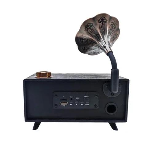 Φορητό Vintage Ρετρό Γραμμόφωνο - Ηχείο Bluetooth με Ραδιόφωνο Φορητό Vintage Ρετρό Γραμμόφωνο - Ηχείο Bluetooth με Ραδιόφωνο
