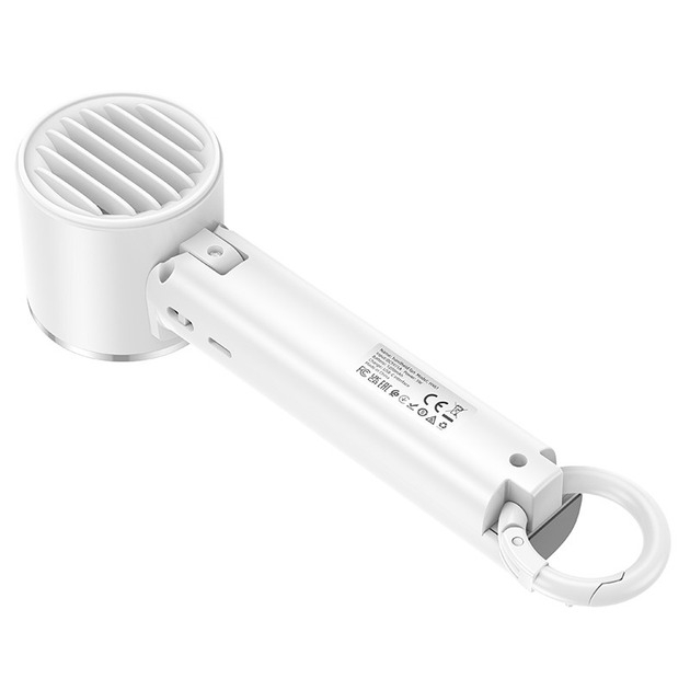 Φορητός Αναδιπλούμενος Ανεμιστήρας Χειρός με Μπαταρία 1200 mAh & Λουράκι - Hoco Φορητός Αναδιπλούμενος Ανεμιστήρας Χειρός με Μπαταρία 1200 mAh & Λουράκι - Hoco