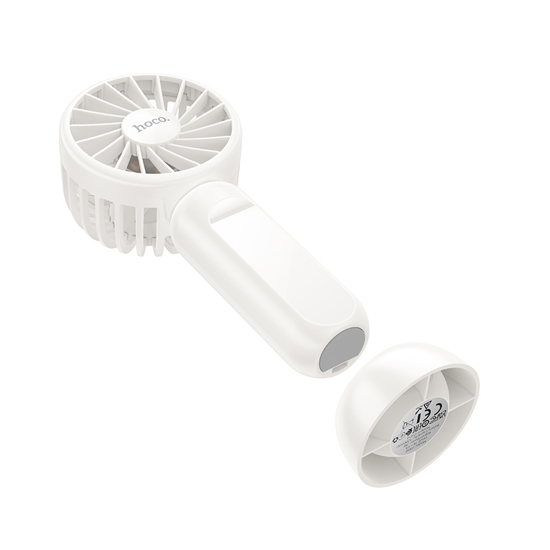 Φορητός Ανεμιστήρας Χειρός με Βάση, Αθόρυβη Λειτουργία και 3 Ταχύτητες – 1200mAh Λευκό Hoco Nimble Φορητός Ανεμιστήρας Χειρός με Βάση, Αθόρυβη Λειτουργία και 3 Ταχύτητες – 1200mAh Λευκό Hoco Nimble