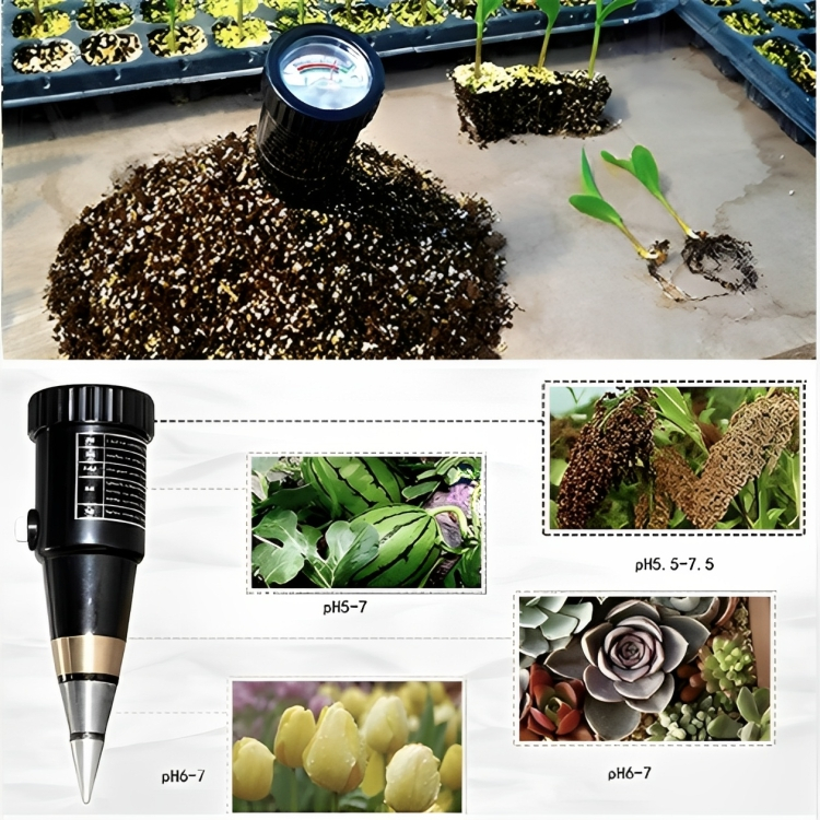 Φορητός Αυτόνομος Μετρητής PH & Υγρασίας Εδάφους - Χώματος Φορητός Αυτόνομος Μετρητής PH & Υγρασίας Εδάφους - Χώματος