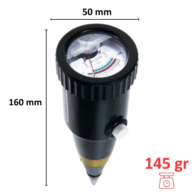 Φορητός Αυτόνομος Μετρητής PH & Υγρασίας Εδάφους - Χώματος Φορητός Αυτόνομος Μετρητής PH & Υγρασίας Εδάφους - Χώματος