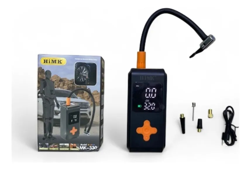 Φορητός Εκκινητής Μπαταρίας Αυτοκινήτου & Αεροσυμπιεστής HIMK Φορητός Εκκινητής Μπαταρίας Αυτοκινήτου & Αεροσυμπιεστής HIMK