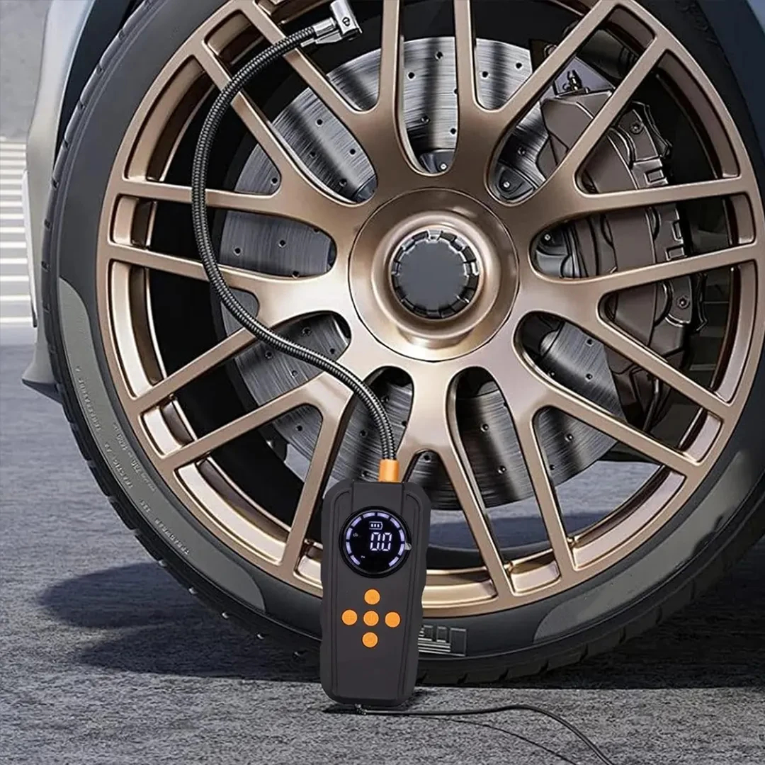 Φορητός Εκκινητής Μπαταρίας Αυτοκινήτου & Αεροσυμπιεστής με Φακό LED HIMK Φορητός Εκκινητής Μπαταρίας Αυτοκινήτου & Αεροσυμπιεστής με Φακό LED HIMK