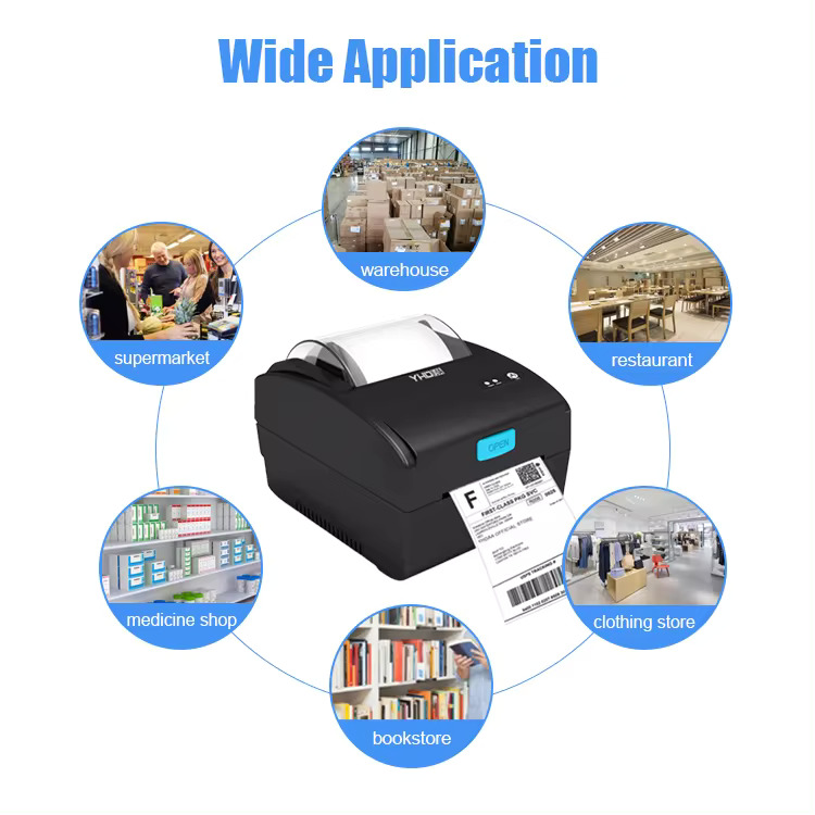 Φορητός Εκτυπωτής Ετικετών Πολλαπλών Μεγεθών Γραμμικού Κώδικα - Συμβατό με Bluetooth, iOS, Android, USB - ARRANGO Φορητός Εκτυπωτής Ετικετών Πολλαπλών Μεγεθών Γραμμικού Κώδικα - Συμβατό με Bluetooth, iOS, Android, USB - ARRANGO