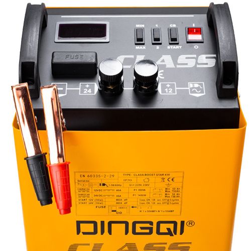 Φορητός Επαγγελματικός Τροχήλατος Φορτιστής Μπαταρίας Αυτοκινήτων DINGQI 12/21V 1500W- Κίτρινο Φορητός Επαγγελματικός Τροχήλατος Φορτιστής Μπαταρίας Αυτοκινήτων DINGQI 12/21V 1500W- Κίτρινο