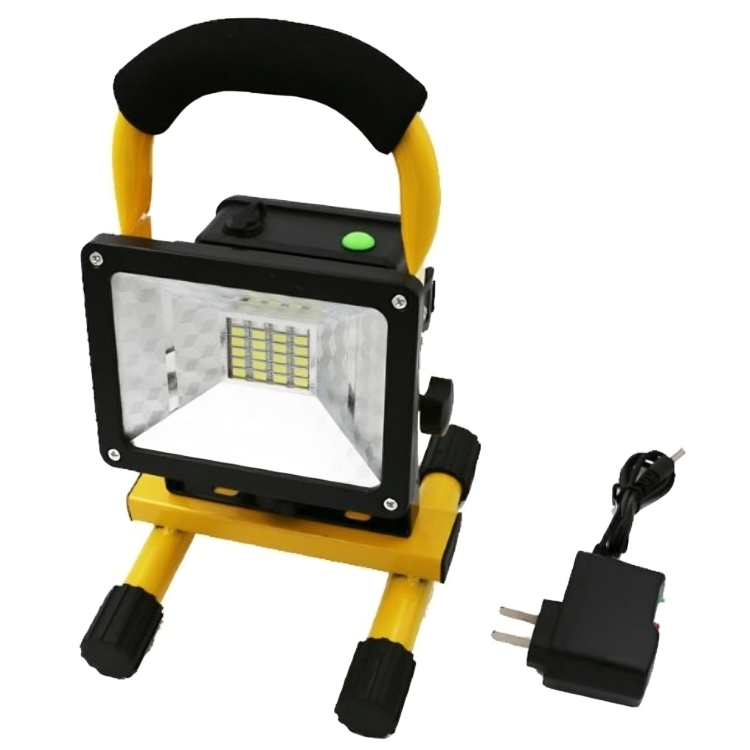 Φορητός Επαναφορτιζόμενος Προβολέας 50W 46 SMD LED με Θύρα USB - Με Λαβή και Βάση Στήριξης Φορητός Επαναφορτιζόμενος Προβολέας 50W 46 SMD LED με Θύρα USB - Με Λαβή και Βάση Στήριξης