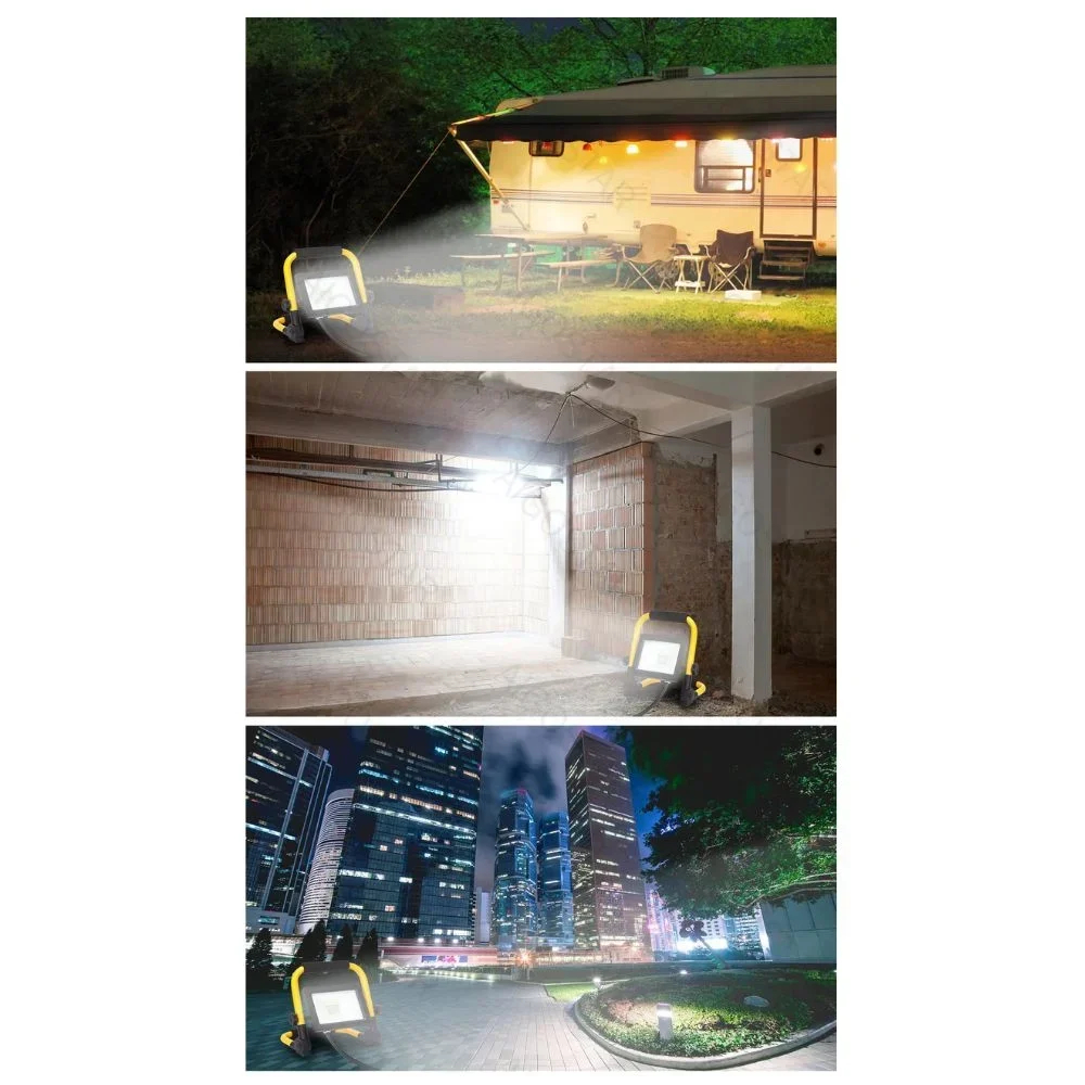 Φορητός LED Προβολέας Εργασίας Ρεύματος - 10 W IP65 - Φωτεινότητα 920lm Ψυχρό Λευκό Φως- Aigostar Φορητός LED Προβολέας Εργασίας Ρεύματος - 10 W IP65 - Φωτεινότητα 920lm Ψυχρό Λευκό Φως- Aigostar