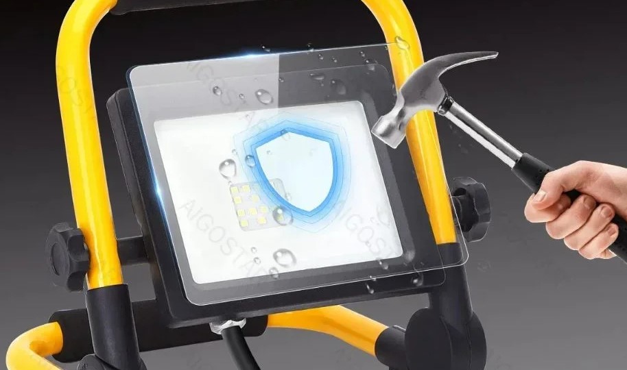 Φορητός LED Προβολέας Εργασίας Ρεύματος - 10 W IP65 - Φωτεινότητα 920lm Ψυχρό Λευκό Φως- Aigostar Φορητός LED Προβολέας Εργασίας Ρεύματος - 10 W IP65 - Φωτεινότητα 920lm Ψυχρό Λευκό Φως- Aigostar