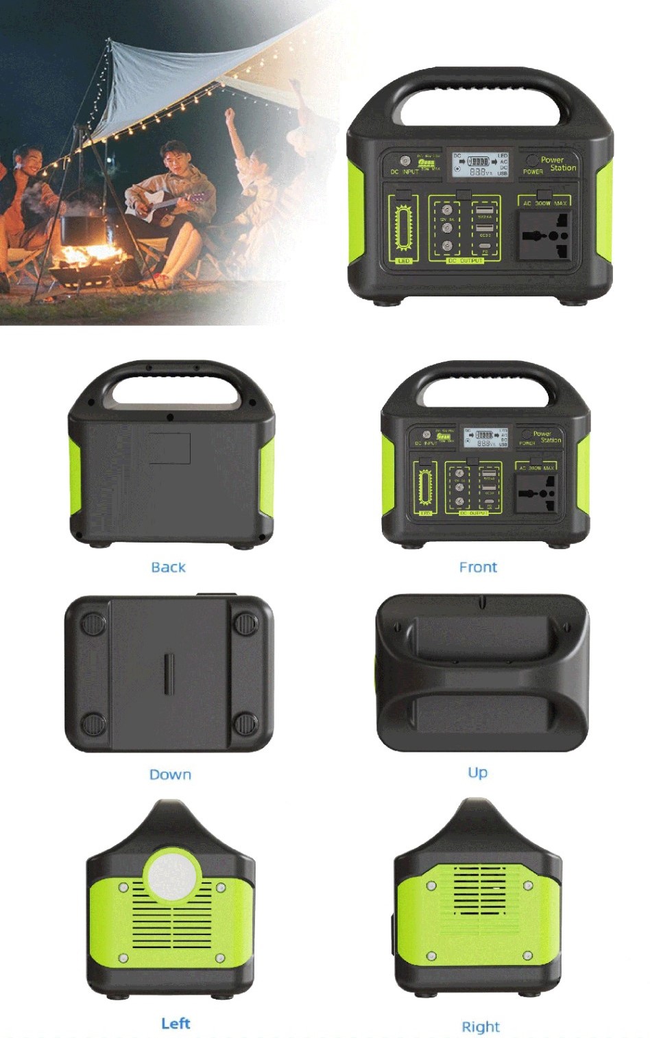 Φορητός Σταθμός Ενέργειας 150W με Ενσωματωμένο Μετατροπέα - CcLamp Φορητός Σταθμός Ενέργειας 150W με Ενσωματωμένο Μετατροπέα - CcLamp