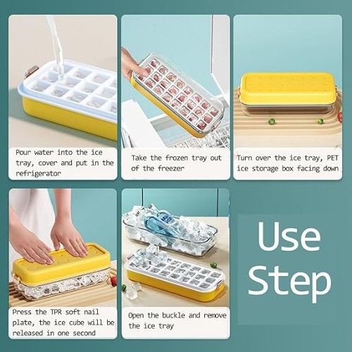 Φόρμα Παγοθήκης με Κουτί Αποθήκευσης Πάγου για Κατάψυξη Πράσινο Φόρμα Παγοθήκης με Κουτί Αποθήκευσης Πάγου για Κατάψυξη Πράσινο