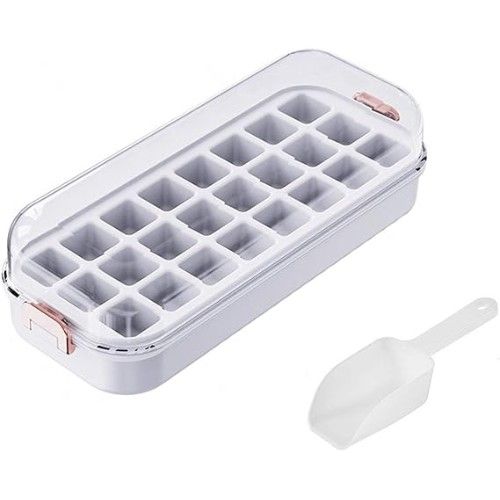 Φόρμα Παγοθήκης με Κουτί Αποθήκευσης Πάγου για Κατάψυξη Άσπρο Φόρμα Παγοθήκης με Κουτί Αποθήκευσης Πάγου για Κατάψυξη Άσπρο